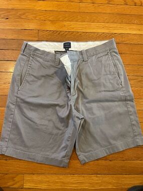 J. Crew Light Gray Men's Chino Shorts